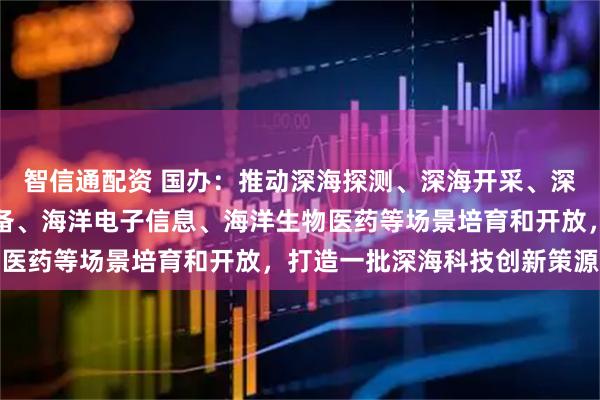 智信通配资 国办：推动深海探测、深海开采、深远海养殖、海洋工程装备、海洋电子信息、海洋生物医药等场景培育和开放，打造一批深海科技创新策源地