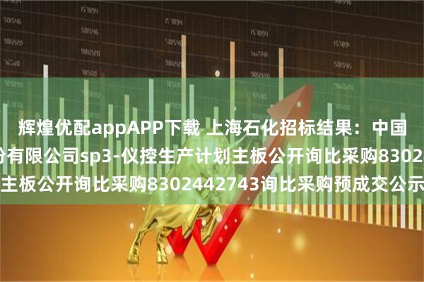 辉煌优配appAPP下载 上海石化招标结果：中国石化上海石油化工股份有限公司sp3-仪控生产计划主板公开询比采购8302442743询比采购预成交公示