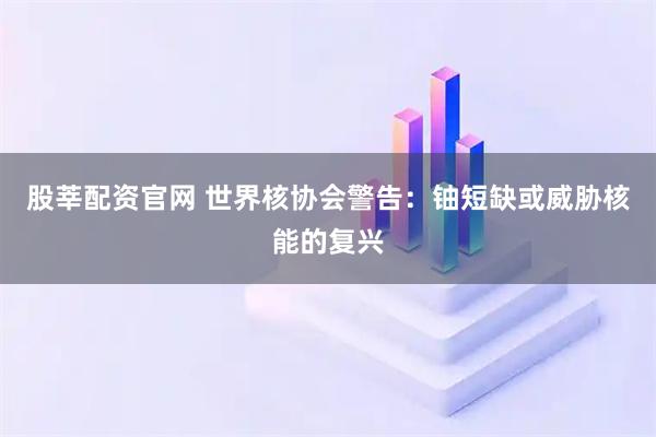 股莘配资官网 世界核协会警告：铀短缺或威胁核能的复兴